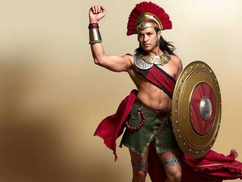 Indian Gladiator Costume Design