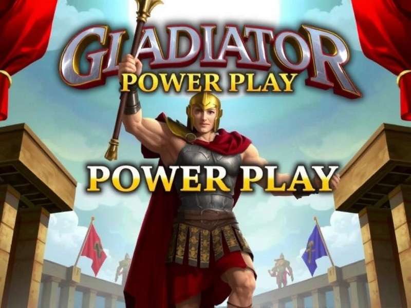Gladiator Power Play Game Banner