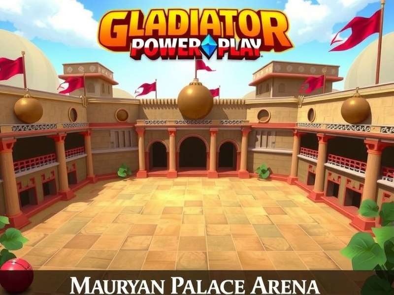 Mauryan Palace Arena in Gladiator Power Play